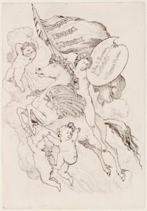 Cavalo Voador (gravura) de John Duncan