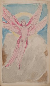 A Visão de São Francisco (aguarela) de John Duncan