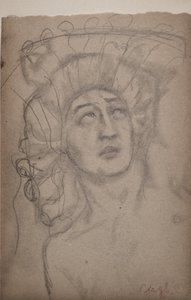 Sem título [Figura masculina] (lápis) de John Duncan
