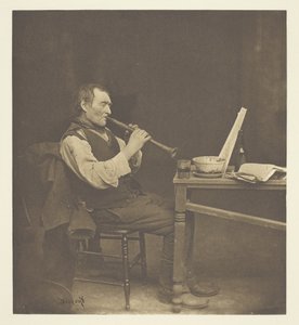 Clarionete Player, c. 1897. de John E. Dumont