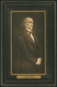William Gladstone, primeiro-ministro britânico (litho)