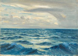 Paisagem marítima (pintura) de John Everett