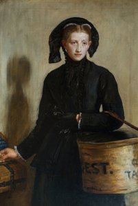 Ácaro de uma viúva, 1870. de John Everett Millais