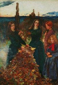 Folhas de outono de John Everett Millais