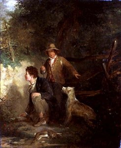 Rapazes Coletores (óleo sobre tela) de John Everett Millais
