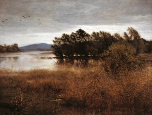 Outubro frio, 1870 de John Everett Millais