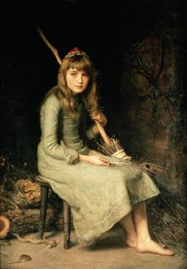 Cinderela, 1881 de John Everett Millais