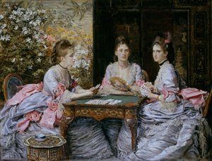 Os corações são trunfos de John Everett Millais