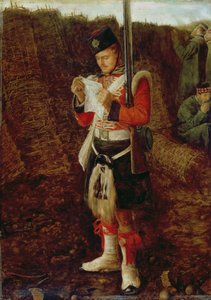 Notícias de casa, 1856-57 de John Everett Millais