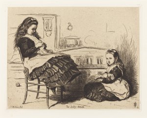 A casa do bebê de John Everett Millais