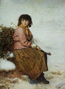 O coletor do visco, 1894 de John Everett Millais