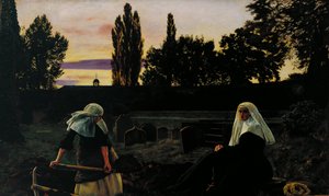 O Vale do Descanso de John Everett Millais