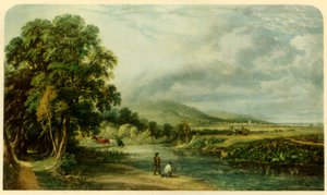 "Salmon Fishing", 1844, 1946.   de John F Tennant