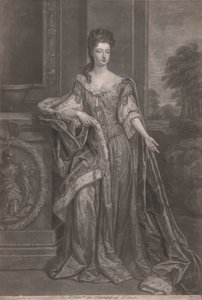 As belezas de Hampton Court: A Meritíssima Senhora Maria, Condessa de Dorset de John Faber the younger