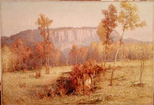 East Rock, New Haven, c.1901 (petróleo sobre tela)