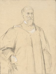 Juiz Wayland, estudo para uma pintura em Yale de John Ferguson Weir