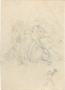Cena de batalha de John Flaxman