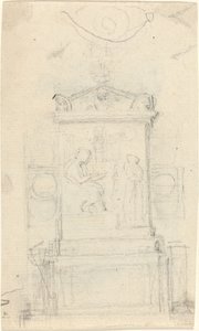 Projeto para o túmulo do Dr. Joseph Warton de John Flaxman