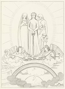 Fé, Esperança e Caridade de John Flaxman