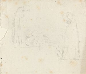 Grupo de cinco figuras de John Flaxman