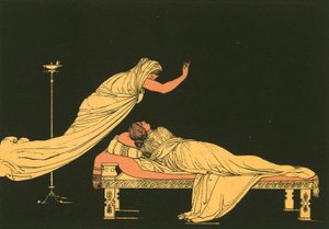 Sonho de Penélope de John Flaxman