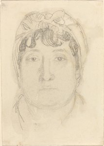 Retrato de uma mulher de John Flaxman
