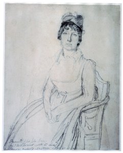 Esboço de Eliza Soane, c.1800 de John Flaxman