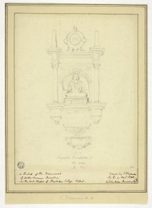 O Monumento do Doutor Lawrence Humphrey de John Flaxman
