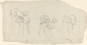 Três grupos de dançarinos de John Flaxman