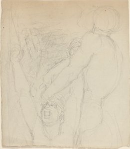 Duas figuras de luta de John Flaxman