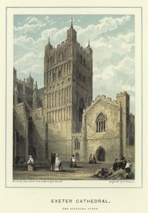 Catedral de Exeter, a torre do sul