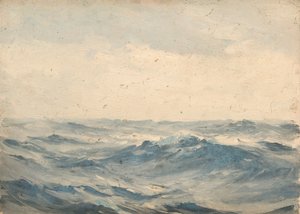Paisagem marítima, c.1900 (óleo sobre tela)