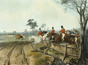 Full Cry, gravado por Huffman e Mackrill (gravação a cores) de John Frederick Herring Snr
