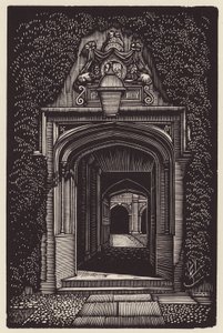Cambridge: Magdalene (xilogravura) de John Frederick Greenwood