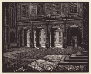 Cambridge: Peterhouse (xilogravura)