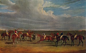 O St. Leger de 1828, c1829, 1922 de John Frederick Hering