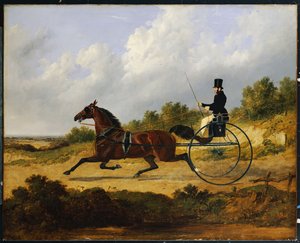 "Confidence", desenhando um show dirigido por um noivo, 1842 de John Frederick Herring Senior
