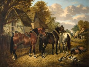 Pronto para o Arado de John Frederick Herring Senior