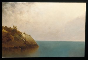 Um céu enevoado de John Frederick Kensett