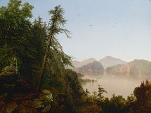 Ao longo do Hudson de John Frederick Kensett
