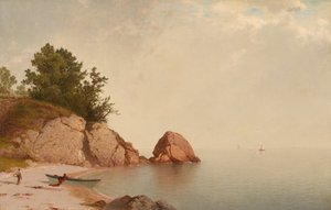 Praia em Beverly de John Frederick Kensett