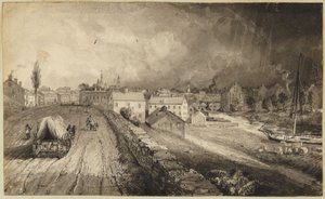 Cidade industrial do Connecticut de John Frederick Kensett
