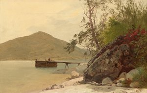 Desembarque em Sabbath Day Point de John Frederick Kensett