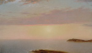 Pôr do sol de John Frederick Kensett