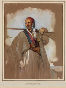 Um guerreiro Suliote de John Frederick Lewis
