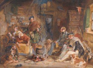 Hotelaria nas Terras Altas de John Frederick Lewis