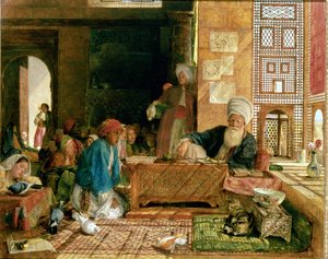 Interior de uma escola no Cairo (ver também 22700 e 43799)