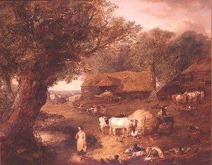 O Estaleiro da Fazenda de John Frederick Pasmore