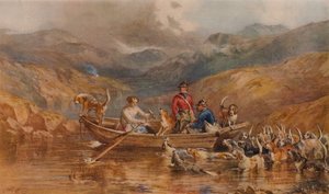 A balsa das montanhas, 1857, 1938