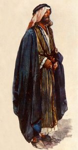 Fazendeiro árabe. Bairro de Jerusalém, 1902. de John Fulleylove